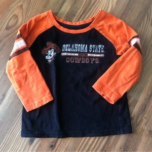 Oklahoma State 3T 3/4 sleeve shirt!
